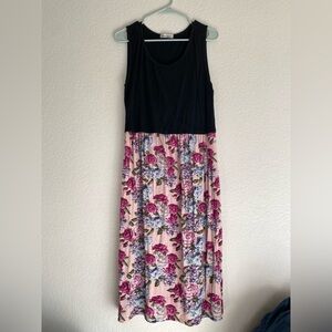 Floral Nursing Dress